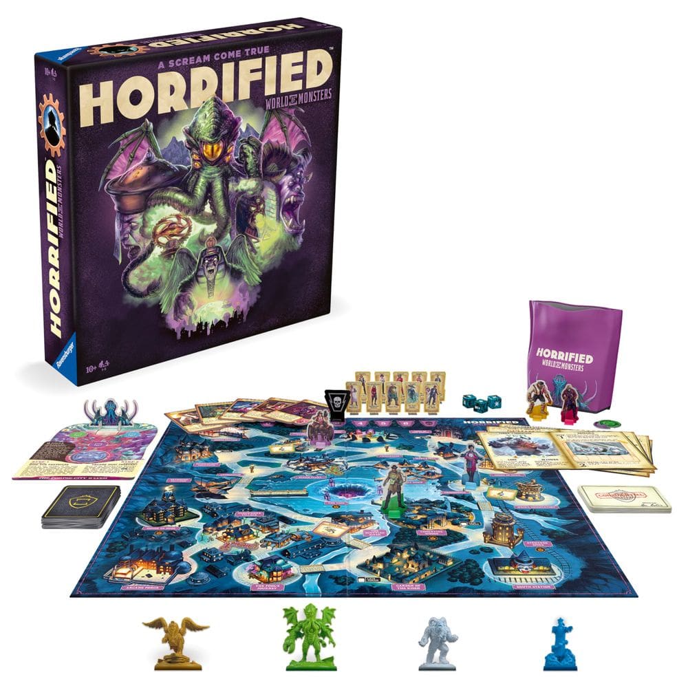 Jogo de tabuleiro Ravensburger Horrified: World of Monsters 10+