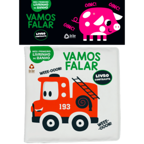 Meu Primeiro Livrinho Contraste de Banho - Carrinho