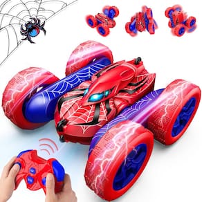 Carro de controle remoto Excitobo Spider 360° Rotating 4WD 3-12Y