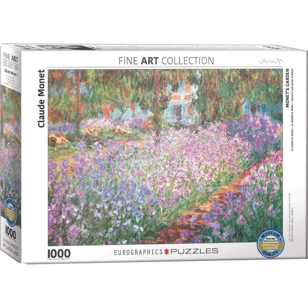 Quebra-cabeça Eurographics O Jardim do Artista de Claude Monet 1000 peças