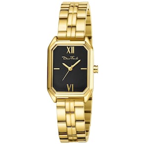 Relógio Diaofendi, vestido feminino Petite Gold, impermeável