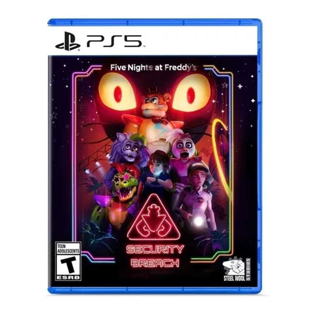 Five Nights at Freedys Security Breach Ps5 Lacrado