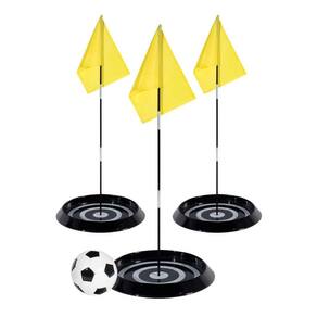 Conjunto de golfe para pés Franklin Sports Backyard com bola de futebol