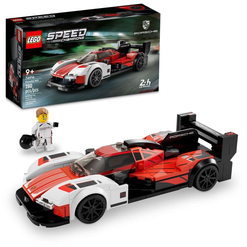Kit de construção LEGO Speed Champions Porsche 963 76916