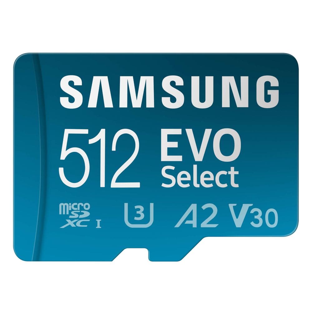 Cartão de memória microSD SAMSUNG EVO Select 512GB microSDXC