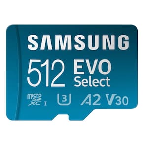 Cartão de memória microSD SAMSUNG EVO Select 512GB microSDXC