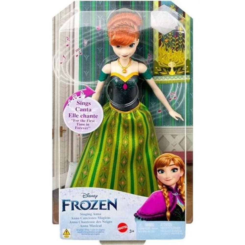 Boneca Disney Frozen - Anna Musical MATTEL