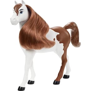Brinquedo Mattel Spirit Untamed Herd Horse com cabeça móvel de 20 cm