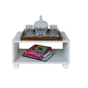 Mesa De Centro Com Rodinhas - Sb Móveis