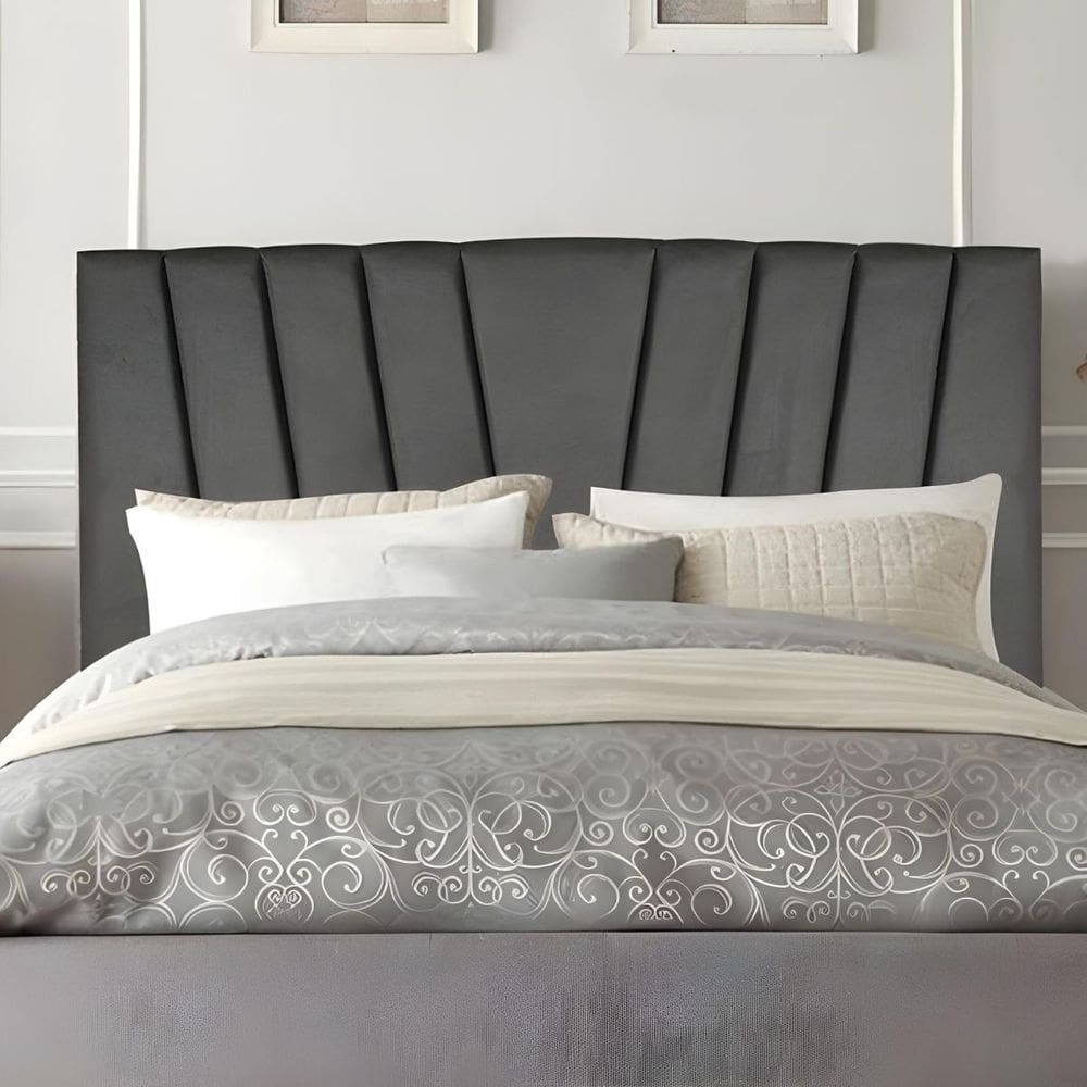 Cabeceira King Cama  Box Estofada 195 cm Lile Corino