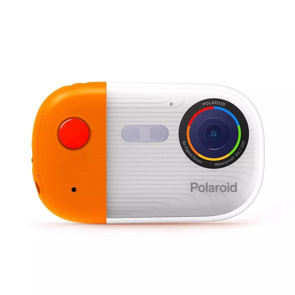 Câmera subaquática Polaroid 18MP 4K UHD à prova d`água 10m com LCD