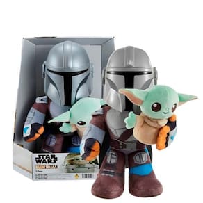 Boneco de Pelucia Star Wars - The Mandalorian E Grogu MATTEL