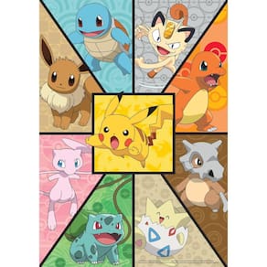Quebra-cabeça Buffalo Games Pokémon Kanto Companions 300 unidades