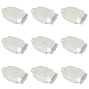 Kit Plugue Fêmea 2P+T 20A 250Vca Branco 100 peças
