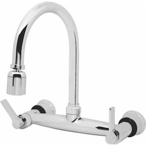 Misturador Cozinha Cromado Duplo Comando - Alta Resistência