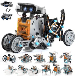 Kit de robô solar KIDWILL 14 em 1 educacional STEM de mais de 10 anos