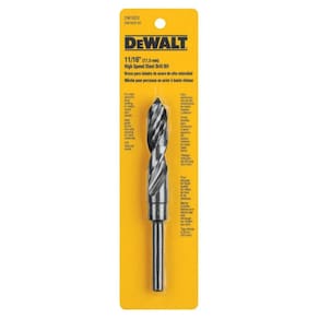 Broca DEWALT DW1623 17,46 mm Óxido preto 12,7 mm Haste