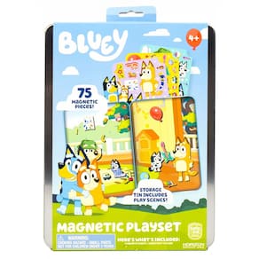 Playset magnético Horizon Group USA Bluey com 75 acessórios
