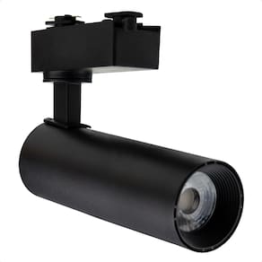 Spot Led Blumenau Up Para Trilho MR16 15W Preto Bivolt 3000K Quente