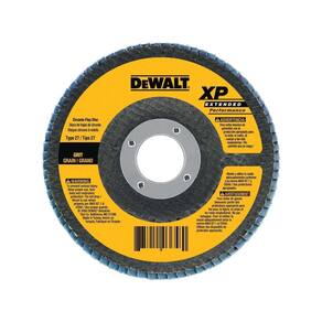 Disco de aba para rebarbadora DEWALT DW8314 120 Grit Zirconia