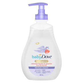 Sabonete Líquido Relaxante de Glicerina Baby Dove Hora de Dormir 400 ml