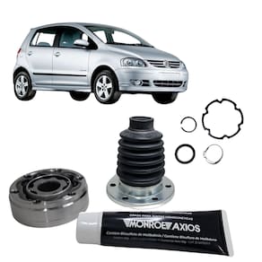 Junta Homocinética Deslizante Axios 33 Dentes internos Volkswagen Fox 1.0 2004 A 2009 S/ ABS