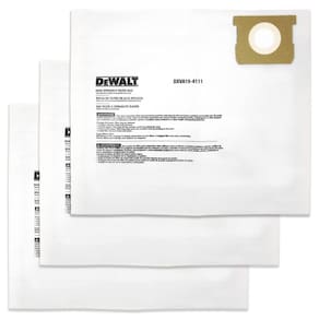 Saco de pó DEWALT Fine para aspirador de pó DXV06P DXV09P DXV10P
