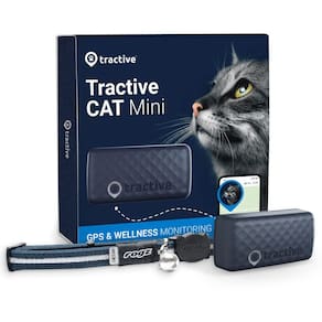 GPS Tracker Tractive para monitoramento da saúde de gatos à prova d`água