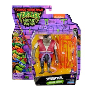 Boneco de ação Teenage Mutant Ninja Turtles Splinter 12cm