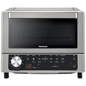 Forno Torradeira Elétrico 11L com Aquecimento Infravermelho Duplo, 6 Opções de Cozimento Automático, 110V 1300W, Panasonic NB-G200P, Prata
