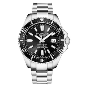 Corrente cruzada de 42mm em aço inoxidável com design elegante - Stuhrling.