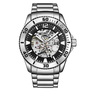 Relógio Automático Essence 3963 com Mostrador Preto da Stuhrling - Elegância e Precisão para o Seu Dia a Dia.