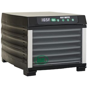 Desidratador LEM Products MightyBite para Alimentos - 6 Bandejas, 600W, Ideal para Carne, Frutas e Vegetais, Capacidade de 10,5 kg - Pronto para Uso