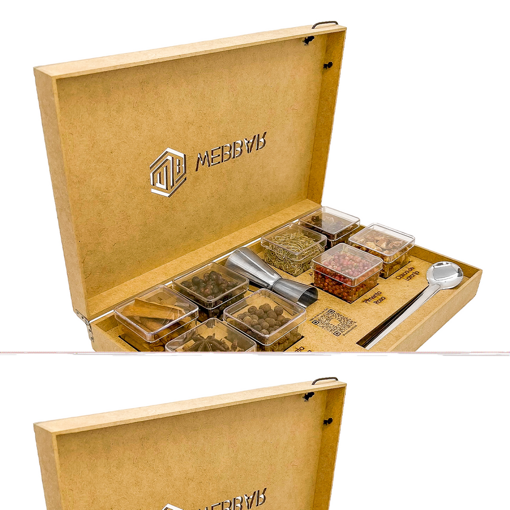 Kit Gin Tônica 8 Especiarias + Colher + Dosador