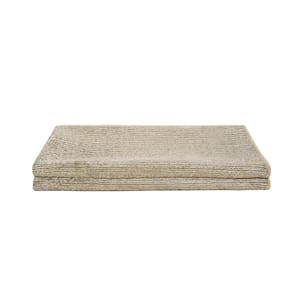 Tapete Sala E Quarto Murano Base 100% Algodão - Jolitex - Bege Escuro - 250x350cm