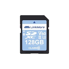 Cartão SD LinkMore XV26 128GB SDXC UHS-II C10 U3 V60 4K 8K