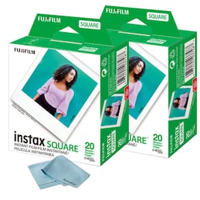 Exposições de filme instantâneo Fujifilm Instax Square 40 (40 folhas)