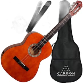 Kit Violão Acústico Aço Estudo S14 Giannini Natural Com Capa