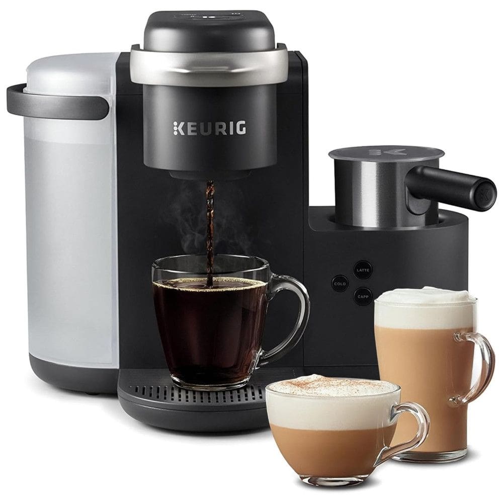 teira Elétrica Programável K, 8 Xícaras, 110v, KEURIG K Cafe, Preto