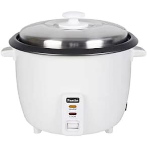 Panela de Arroz Elétrica 2.8L Multifuncional com Desligamento Automático, 1000W, 110v, PANTIN PT RC 25, Branco