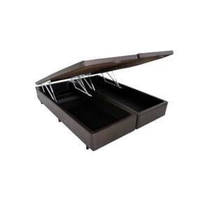 Cama Box Baú Casal Bipartido Premium 4 Amortecedores 138x188x40cm