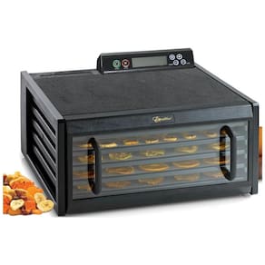 Desidratador de Alimentos Timer 5Trays,440W, EXCALIBUR 3548CDB, Preto