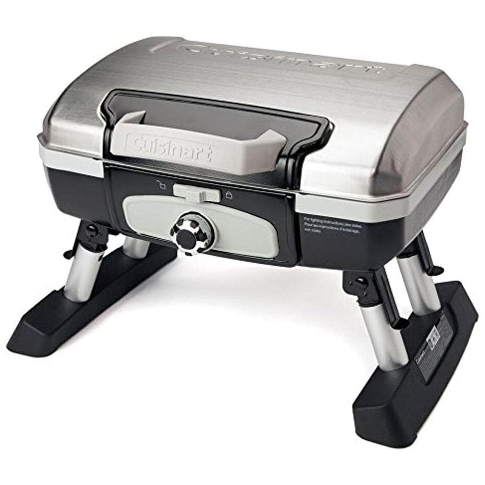 Grill, Churrasqueira, Gás, Aço Inox., 110v, CUISINART CGG 180TS, Prateado