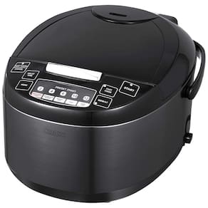 Panela Elétrica de Arroz, 2,8 L, 600W, preta, 110v, CRUX 14997, Preto