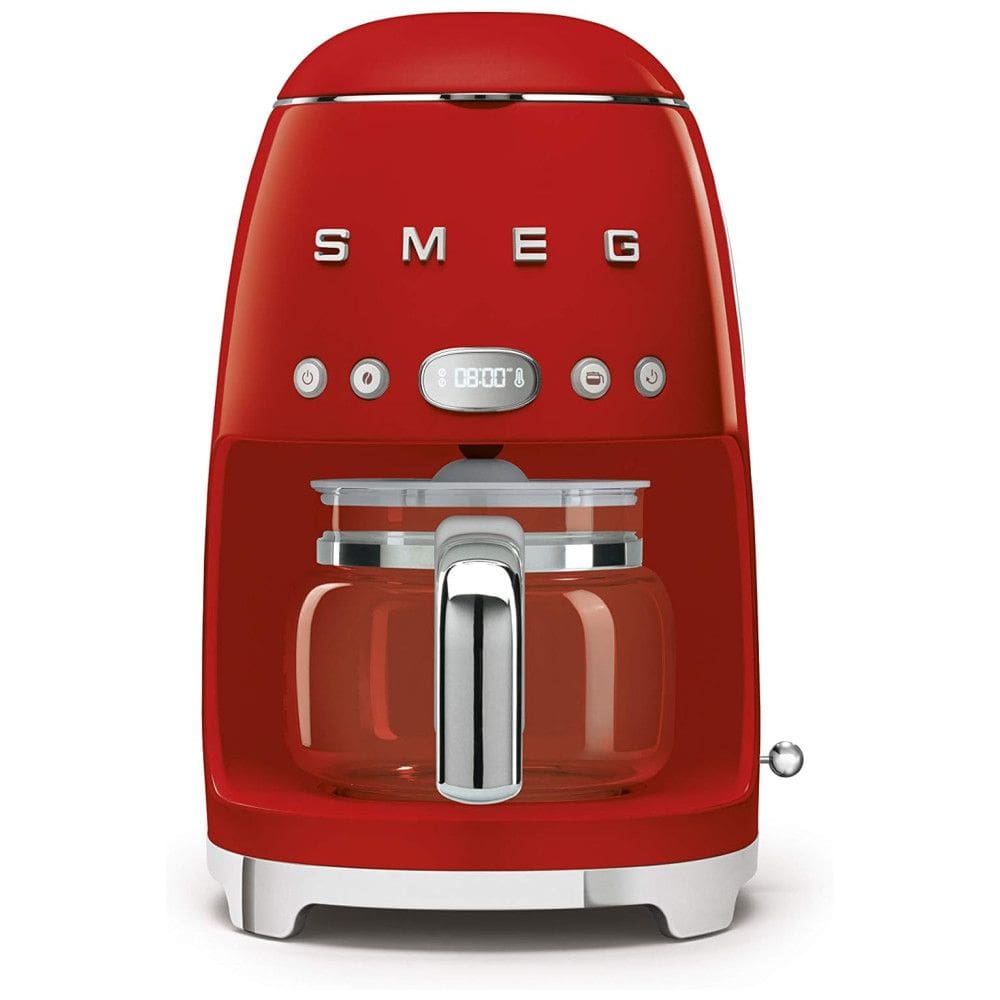 Cafeteira Elétrica, vermelha, 110v, SMEG DCF02RDUS, Vermelho