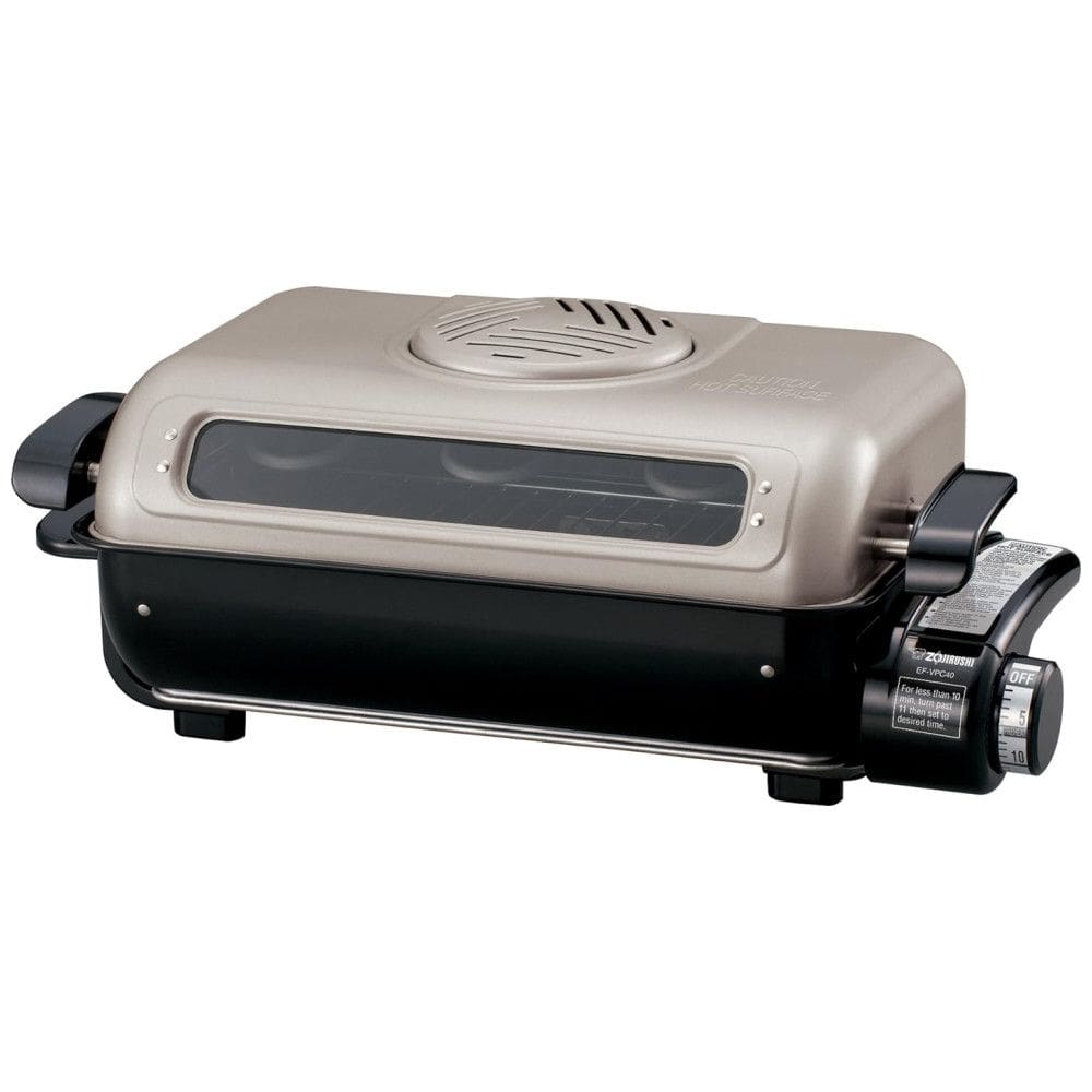 Grill Eléctrico Americana Para Peixes e Afins, ZOJIRUSHI EF VPC40, Cinza