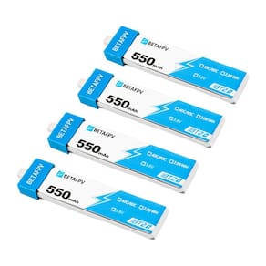 Bateria Lipo BETAFPV BT2.0 550mAh 1S 3,8V 40C/80C 14g/pc