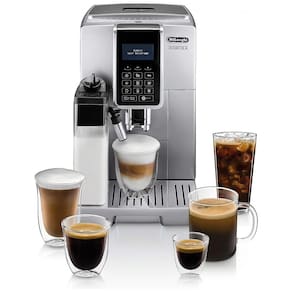 Cafeteira Elétrica Programável Expresso Super Automática com Sistema Latte Crema, 110v, DELONGHI ECAM35075SI, Cinza