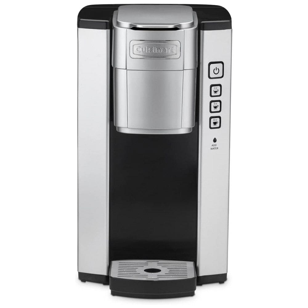 Cafeteira Elétrica Programável 5 Medida de 3 Tamanhos de Bebida Reservatório Removível, CUISINART SS 5, Cinza