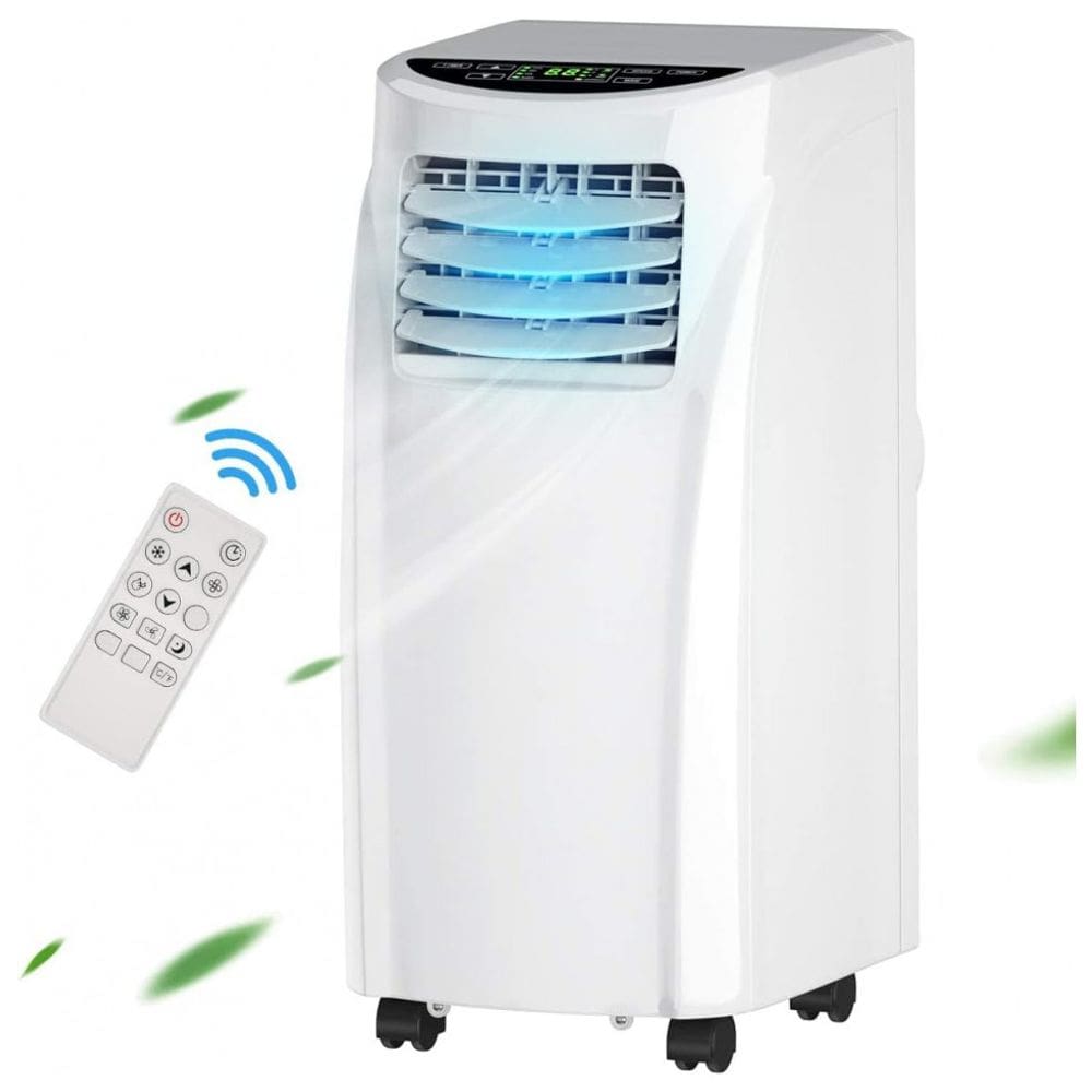 Climatizador Portátil com 2 Velocidades e Temporizador, 110v, COSTWAY, Branco